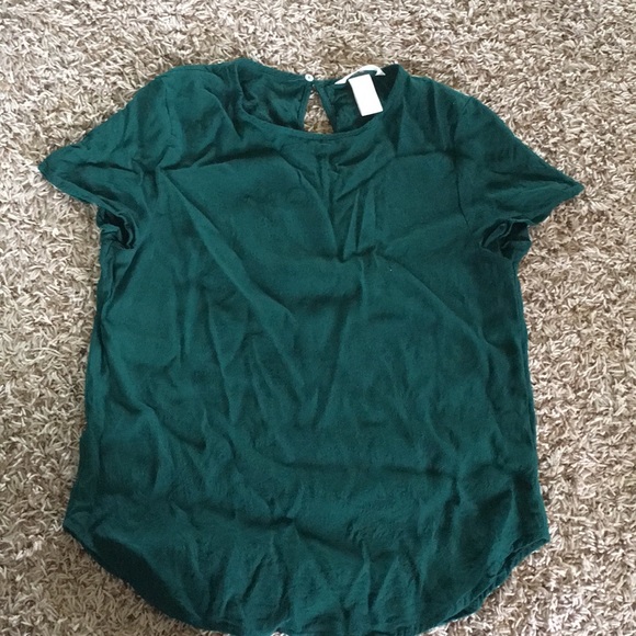 H&M green blouse - Picture 1 of 2